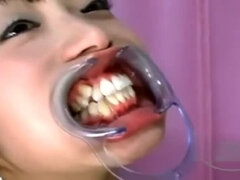 Asian Girl Gag In Mouth Getting Her Teeths Licked Nose Tortured With Hooks