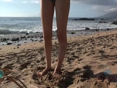 Amatoriale, Spiaggia, Tette grandi, Nero, Brunetta, Hd, Doccia, Fumando   smoking