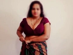 Big-breasted Indian stepmother Disha gets a double dose of cum from her stepson