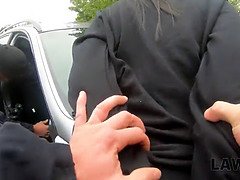 Naughty Czech jailer teaches law enforcement a lesson with his kinky 4K car theft lesson