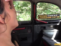 Tattoo teen fucked hard by cabbie