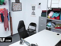 Hinterzimmer, Grosse titten, Kondom, Schwanz, Milf, Büro, Muschi, Titten