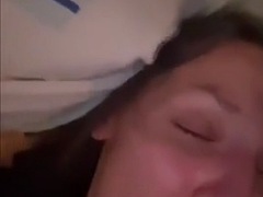 Hot wife toys with pussy in bed - moans loudly - uncensored - Polish porn - amateur