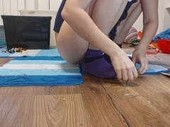 Amatør, Bikini, Pik sutte, Behåret, Køkken, Massage, Onani, Fisse