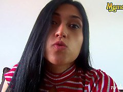Lola Puentes - Dirty Homemade Threeway With Sexy Latina, The Tatoo Artist And His Budy