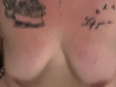 Amatoriale, Bella grossa formosa, Vibratore, Femmina, Masturbazione, Matura, Solo, Tatuaggi