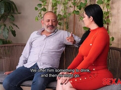 デカ尻, デカパイ, フェラチオ, 茶髪の, 浮気する, ハードコア, メキシコ人, スペイン人