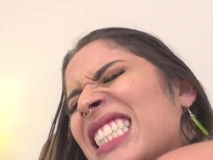 Anál, Brunetka, Creampie, Péro, Hardcore, Mlieko, Striekať, Fajka  sanie