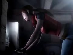 Resident Evil - Claire Redfield has a superb Butt