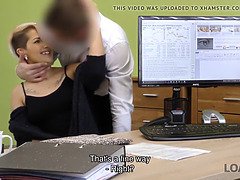 Blond, Cougar, Europeisk, Hd, Milf, Mamma, Kontor, Stemor