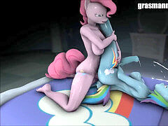 Mlp (FUTA) Rainbow Dash x Pinkie Pie