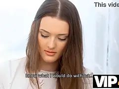 Amerykański, Piękna, Brunetka, Zdrada, Tatuś, Dziewczyna, Hd, Uwiedziony