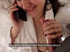 I fucked my stepmom in the mouth while talking 2