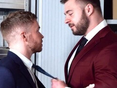 Stor pik, Pik sutte, Homoseksuel, Håndjob, Hårdt, Kontor