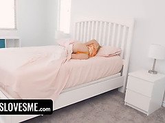 Step Sis Loves Me - Sexy Blonde Step Sis Lost Bet And Lets Her Horny Step Brother To Pound Her Pink Pussy
