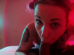 Amatör, Avsugning, Sperma shot, Fingering, Hd, Mellanrasig, Naturliga tuttar, Tatuering
