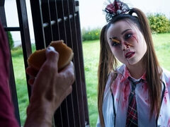 Obciąganie, Brunetka, Podwójna penetracja, Obciąganie, Mmk mężczyzna mężczyna kobieta, Pończochy, Nastolatki, Trójkąt