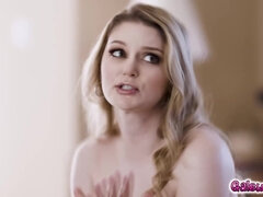 69, デカ尻, ブロンド, 茶髪の, 自然山雀, オマンコ, 三人, オッパイの