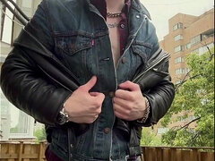 Kinkysirius Wet Rain Shower in Cowboy Outfit