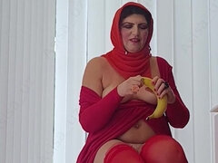 Amatéri, Arab, Bbw, Jedlo, Masturbácia, Dospelé, Prirodzené prsia, Sólo