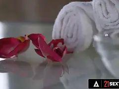 Twenty-one sextury - Asia Vargas' tight ass spread in oily massage nail