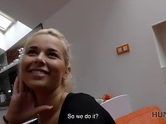 HUNT4K. Blonde picked up by man who wanted to help her...