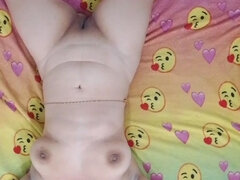 Beautiful Busty Girlfriend Sucking