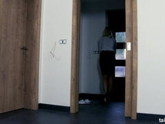 Blondin, Avsugning, Påklädda, Sperma shot, Hardcore, Naken, Kissar, Våt