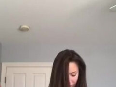 Gesztenyebarna, Német, Hd, Maszti, Filigrán alkatú, Tini, Begyek