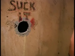 Mature Blonde's First Time At A Glory Hole