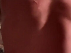 Sexy Muscular Guy Undressing and Masturbating at Home for You ( Male Solo Failed Edging)