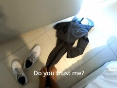 Gentle Doctor Fixes My Sensitivity Problem with Big Cumshot - MILF in Stockings