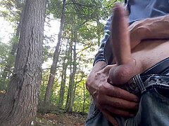 Edging session on the banks of the river in my sloppy jeans #11