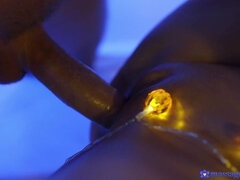 Culo grosso, Tette grandi, Pisello, Leccata, Massaggio, Olio, Figa, Bagnata