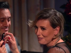 Blondynka, Wytrysk, Hardcore, Bielizna, Mamuśka