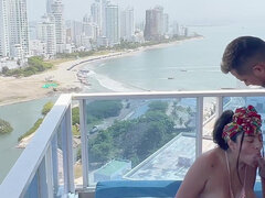 Amateur, Gros cul, Gros seins, Compilation, Fille latino, De plein air, Public, Espagnole