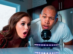 お尻, 黒人, フェラチオ, バック, 手コキする, 異人種間, オナニー, 淫乱熟女