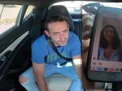 Agent fucks pussy in car before the casting