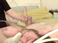 foot worship, Chastity, Denial and teasing for my Sub in training:)
