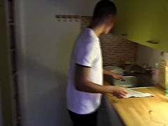 アナル, デカチン, フェラチオ, イく瞬間, カワイイ, ゲイ, 手コキする, 筋肉