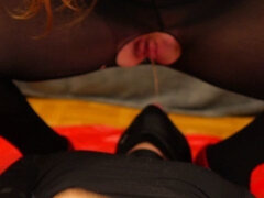 Sexy Mistress Louise Piss On Toilet Slave