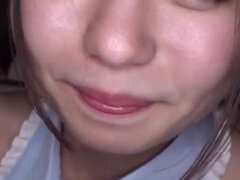 18 años, Asiático, Mamada, Pareja, Linda, Japonés, Adolescente, Tetas