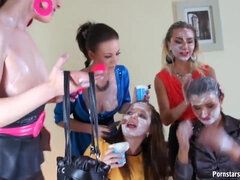 Grupo, Hd, Lésbica, Festa, Mijar