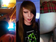 Amatorka, Amerykański, Brunetka, Wytrysk, Domowej roboty, Cipka, Mocno, Żona