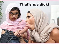 Arab, Monumentális dákó, Tekintélyes didik, Gesztenyebarna, Kőkemény, Hd, Latin lány, Érett feleség