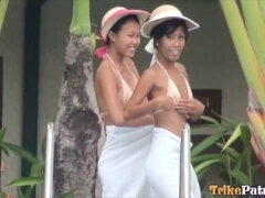 Asijské, Kuřba, Sperma v puse, Na obličej, Filipínské, Bazén, Švédská rojka, Kozičky