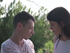 Casual Teen Sex - Viola Weber - Outdoor surprise fuck