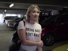 Rubia, Mamada, Masturbación, Dinero, Público, Coño, Adolescente, Tetas