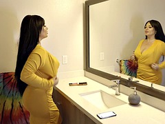 Duży kutas, Obciąganie, Brunetka, Bielizna, Majtki, Punkt widzenia, Spanking, Cycki