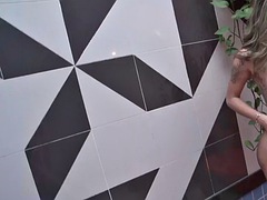 Tetas grandes, Latina, Afeitado, Transexual, Solo, Tetas